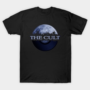 The Cult blue moon vinyl T-Shirt